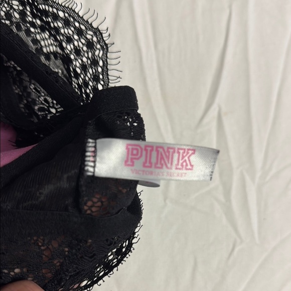 PINK Victoria's Secret Black Lace Bra - Picture 7 of 8